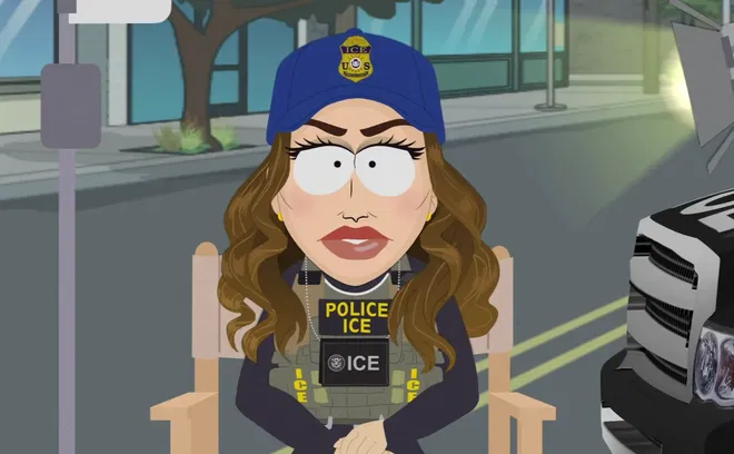 Kristi Noem in South Park